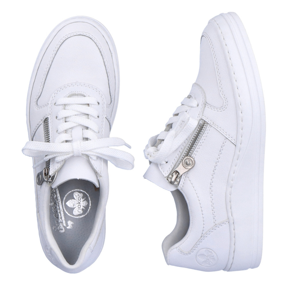 detail Dámské tenisky RIEKER M5903-80 bílá S3