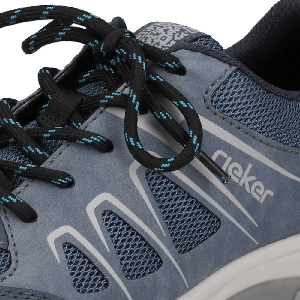 detail Dámské tenisky RIEKER M9601-14 modrá S3