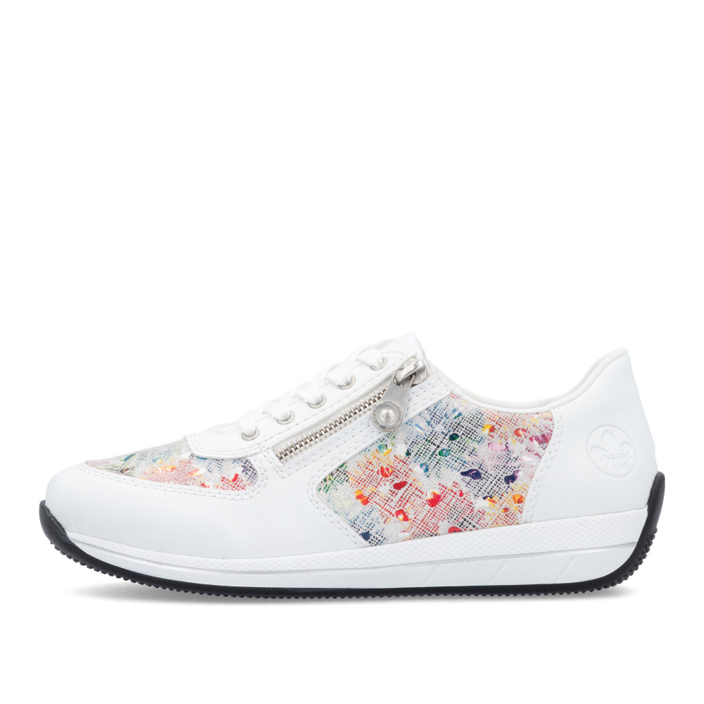 detail Dámské polobotky RIEKER N1112-90 bílá S5