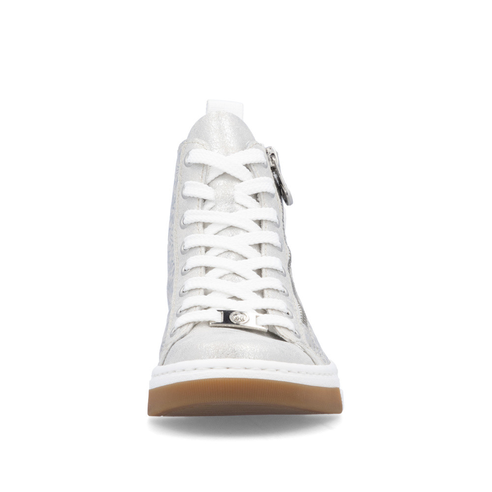 detail Dámské tenisky RIEKER N3945-40 stříbrná S5