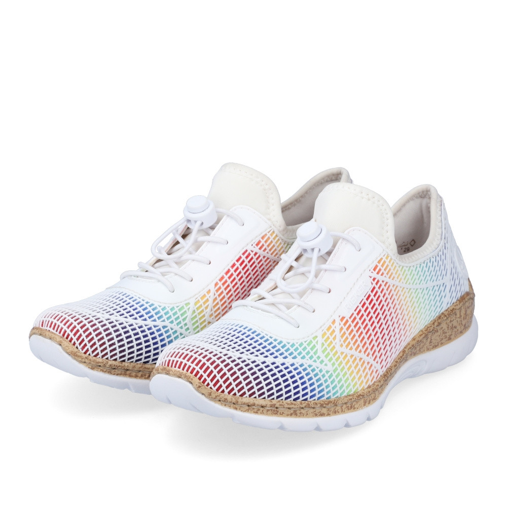 detail Dámské tenisky RIEKER N4270-90 bílá S3