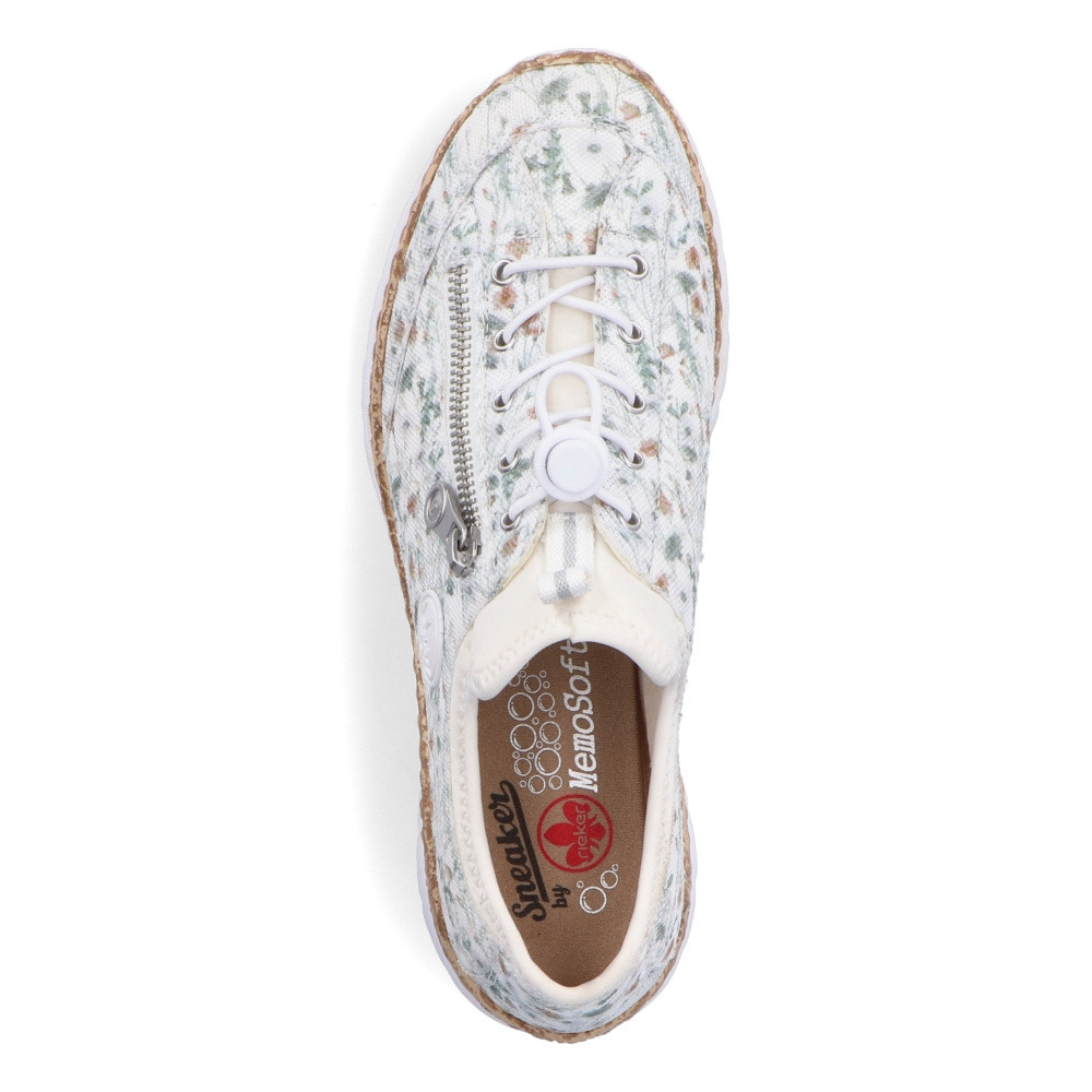 detail Dámské tenisky RIEKER N4280-90 bílá S3