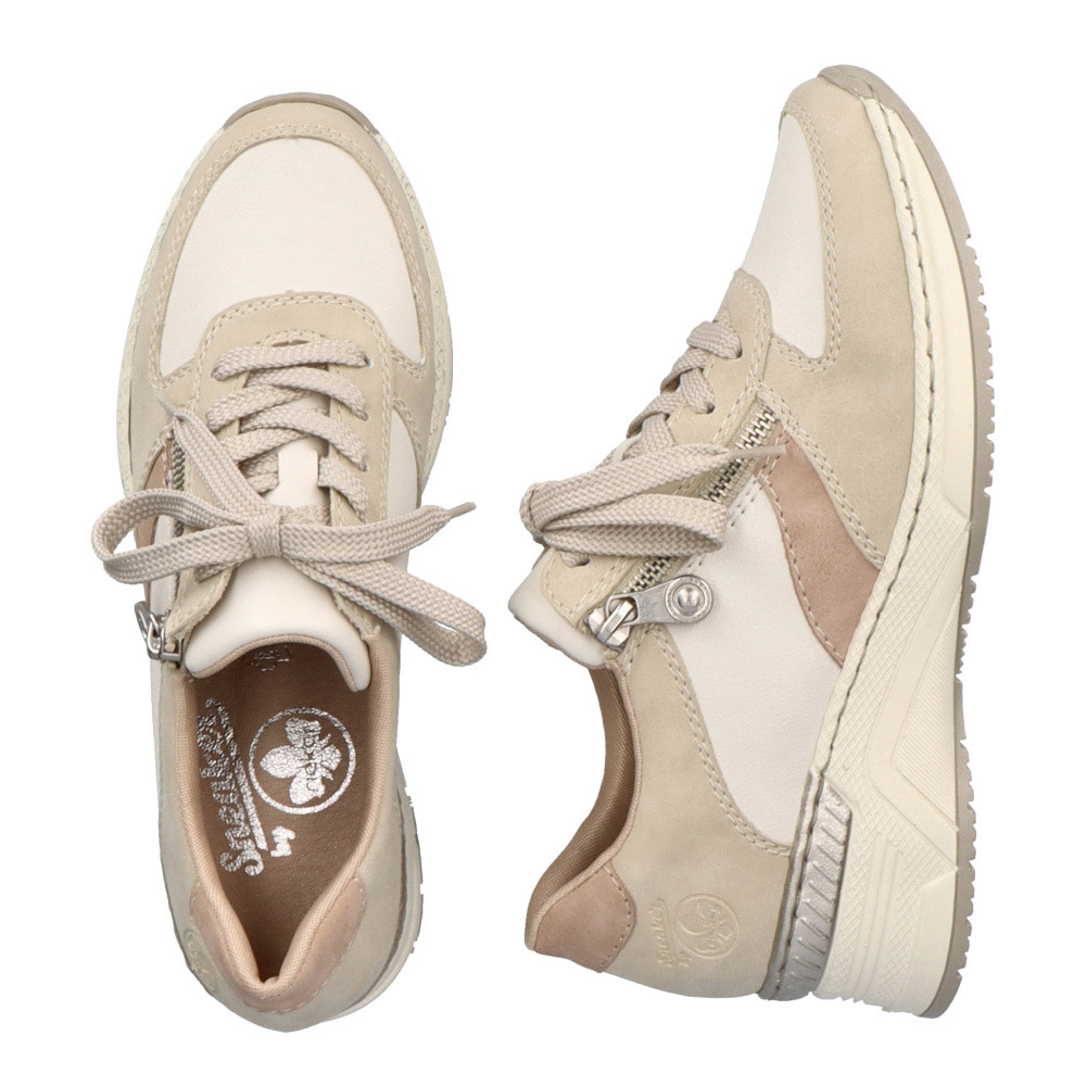 detail Dámské tenisky RIEKER N4307-60 béžová S3