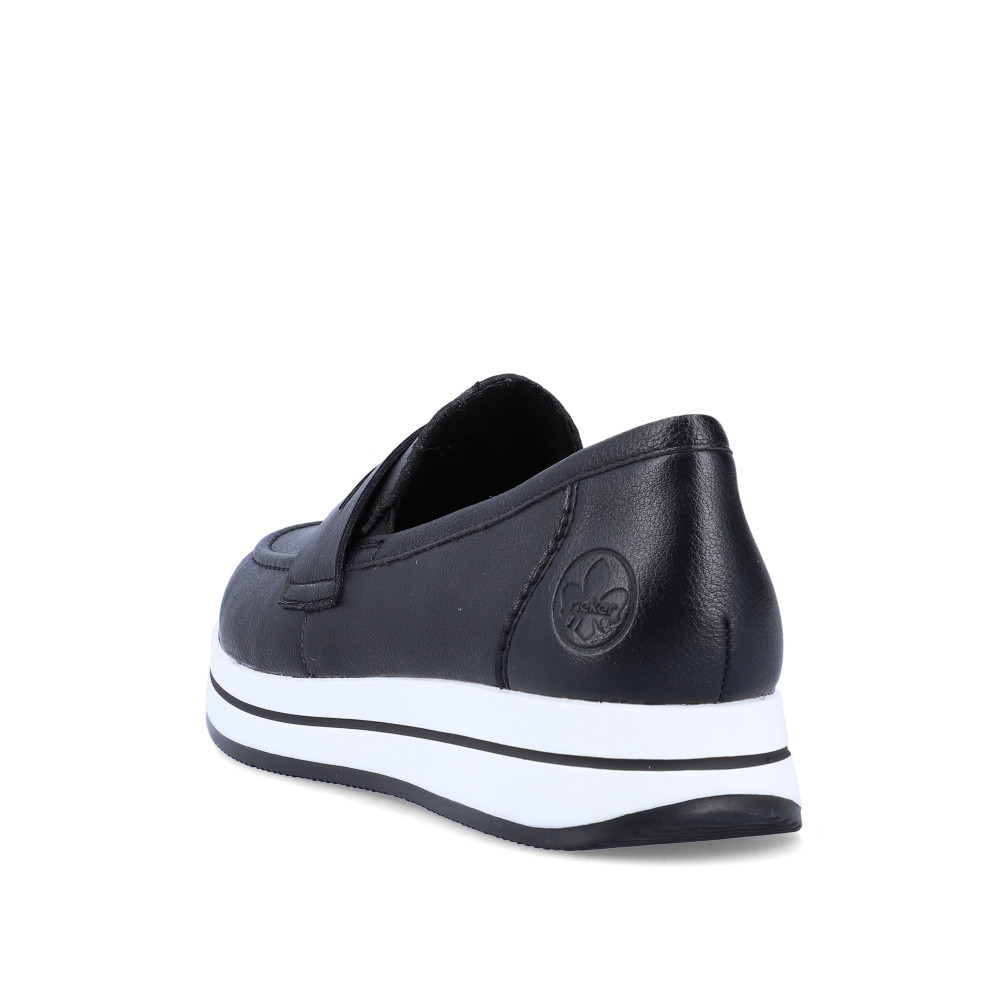 detail Dámské mokasíny RIEKER RIE-10104178-S3 černá