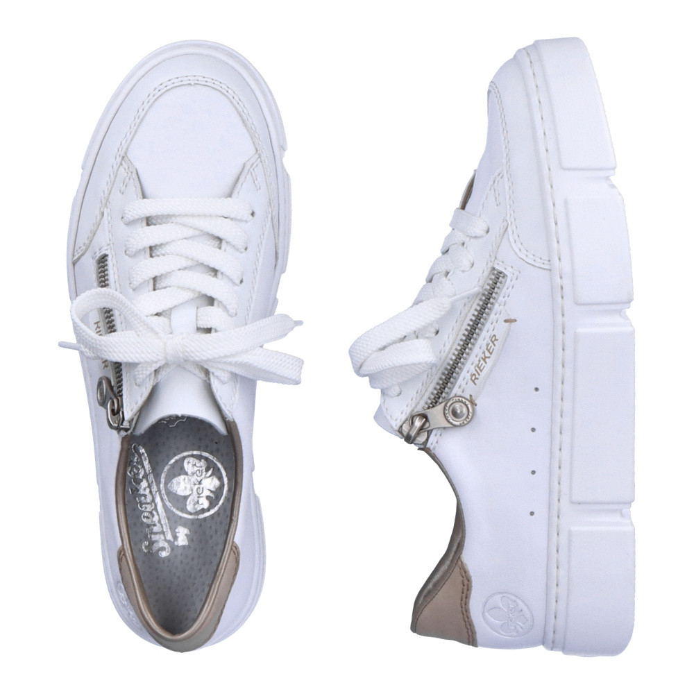 detail Dámské tenisky RIEKER N5915-80 bílá S3