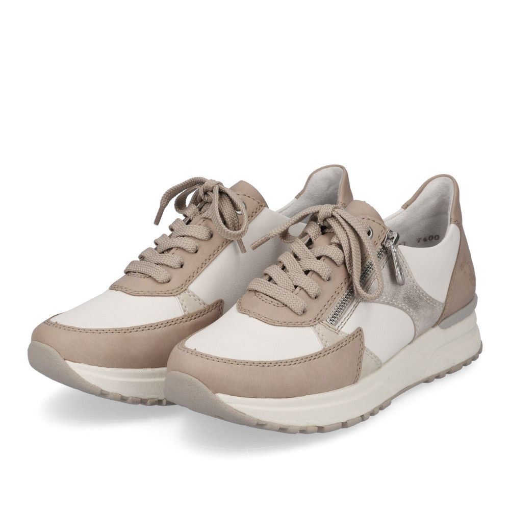 detail Dámské tenisky RIEKER N7400-80 béžová S3