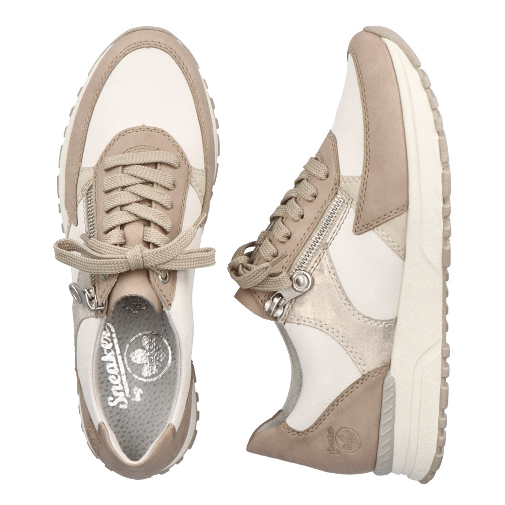 detail Dámské tenisky RIEKER N7400-80 béžová S3