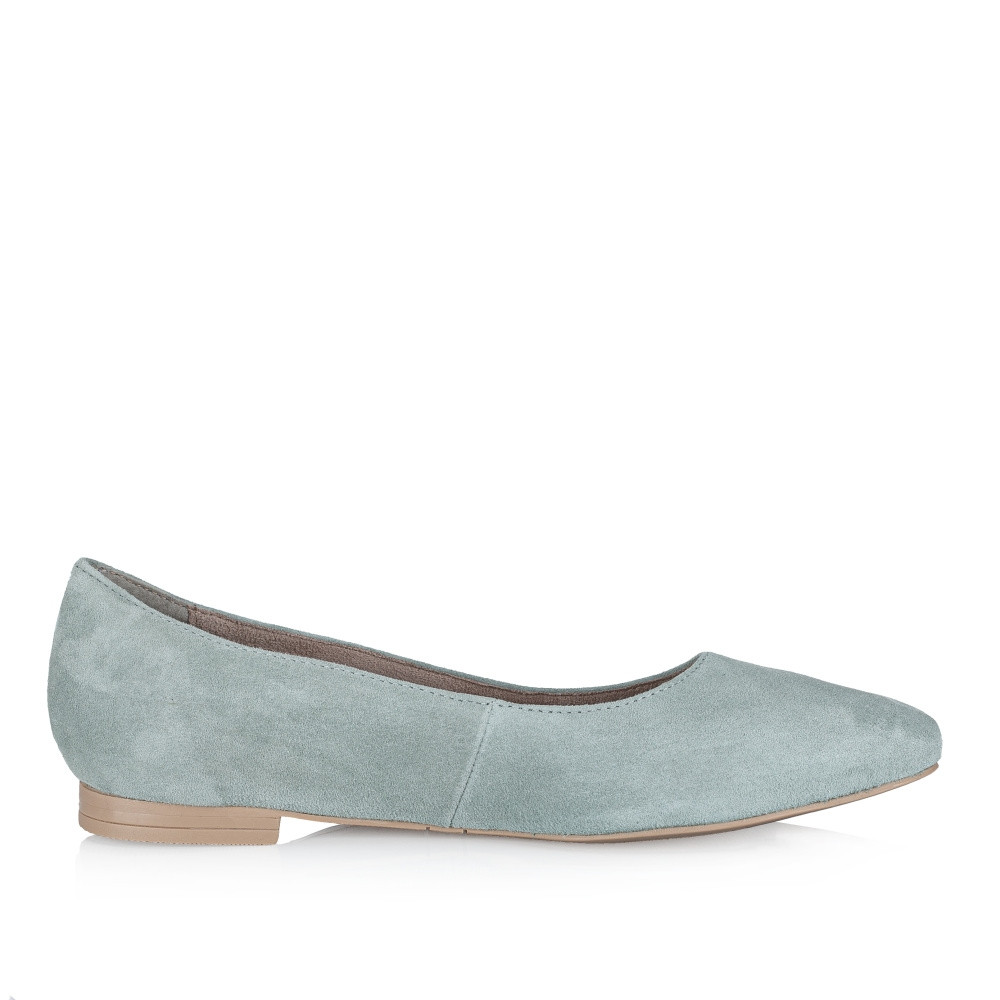 detail Dámské baleríny TAMARIS TAM-10104535-S3 zelená