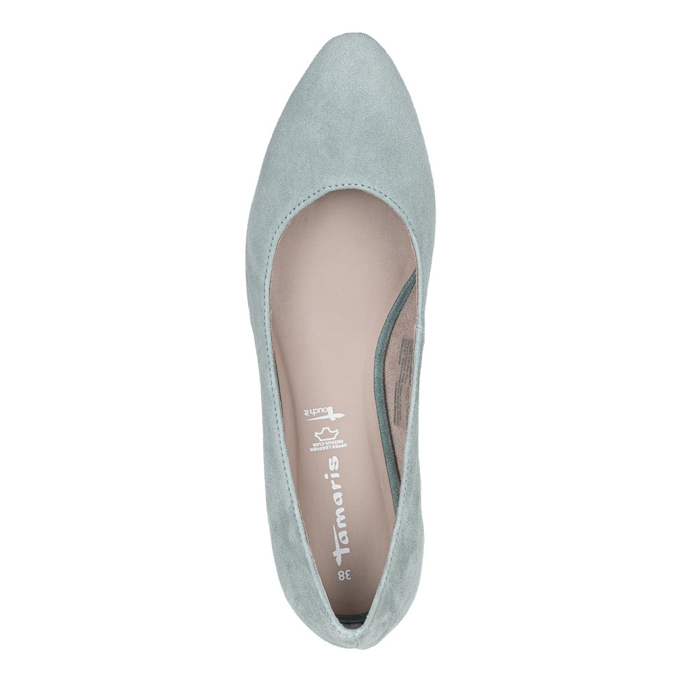 detail Dámské baleríny TAMARIS TAM-10104535-S3 zelená