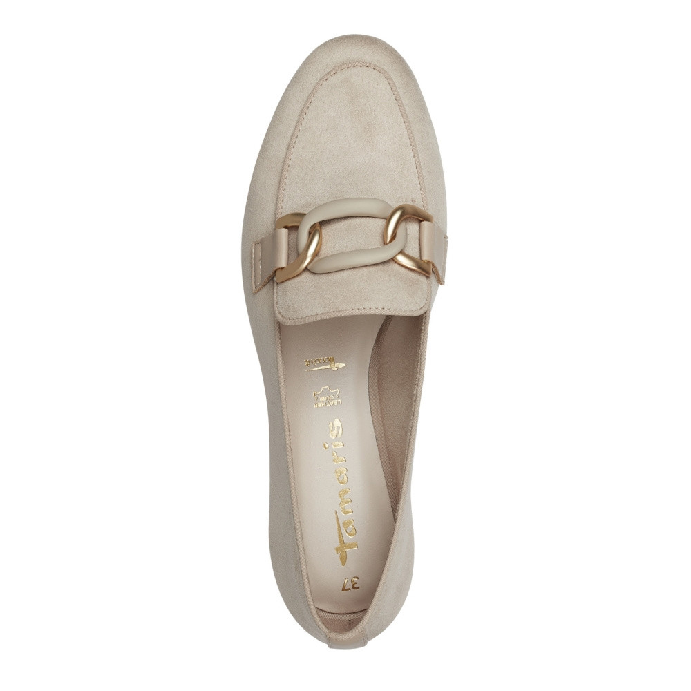 detail Dámské mokasíny TAMARIS 24209-20-342 béžová S3