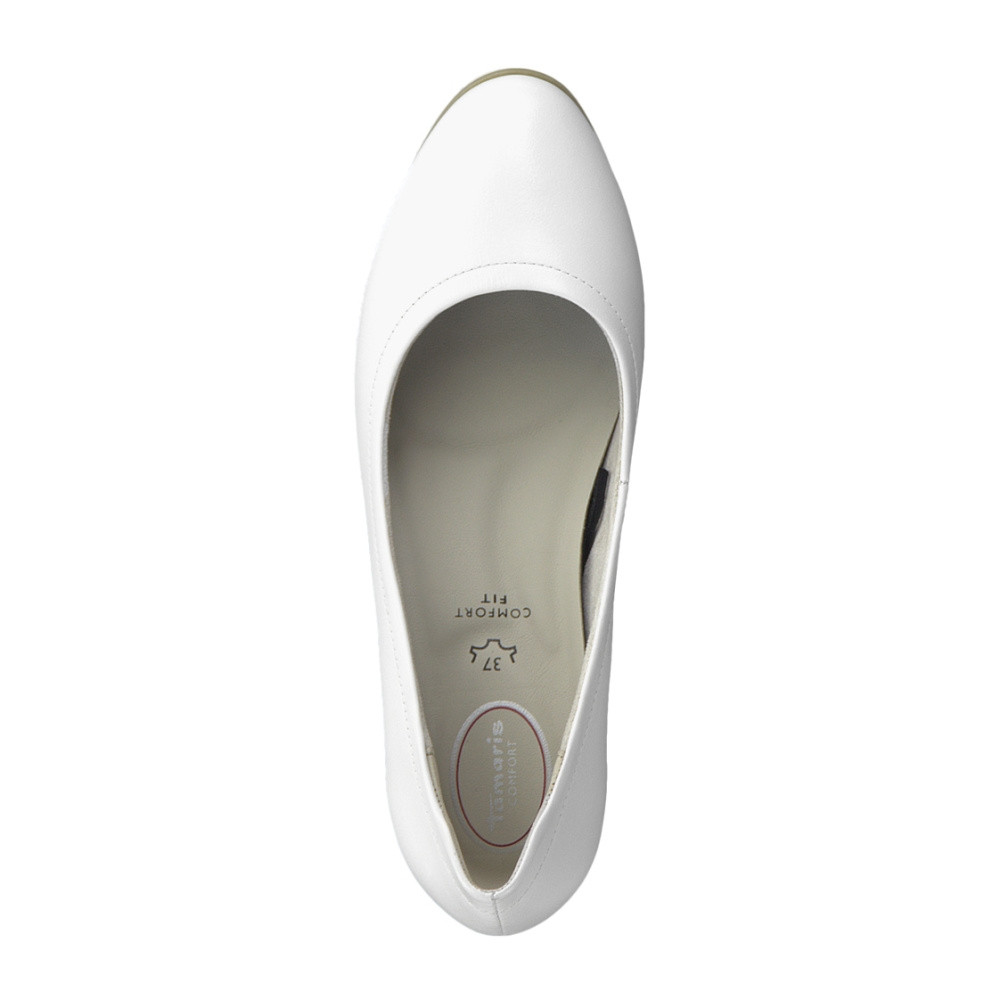 detail Dámské lodičky TAMARIS TAM-10104625-S3 bílá