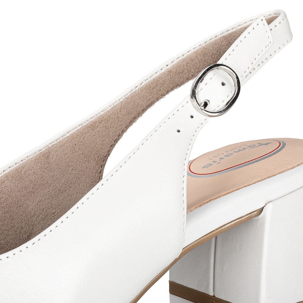 detail Dámské lodičky TAMARIS TAM-10104638-S3 bílá