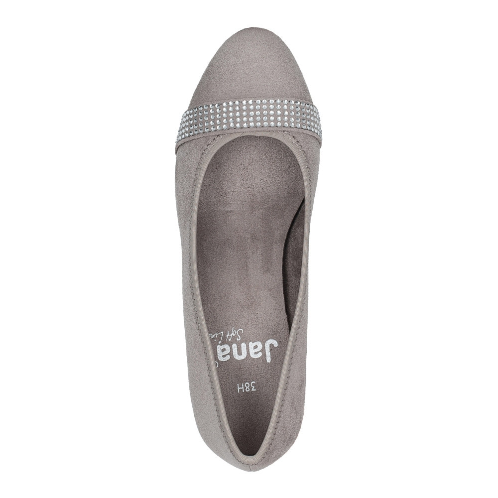 detail Dámské lodičky JANA JAN-10104655-S3 šedá