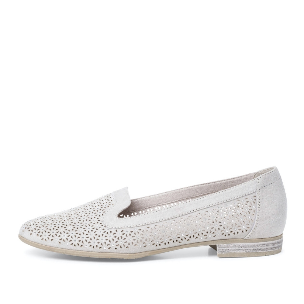 detail Dámské mokasíny JANA JAN-10104680-S3 šedá