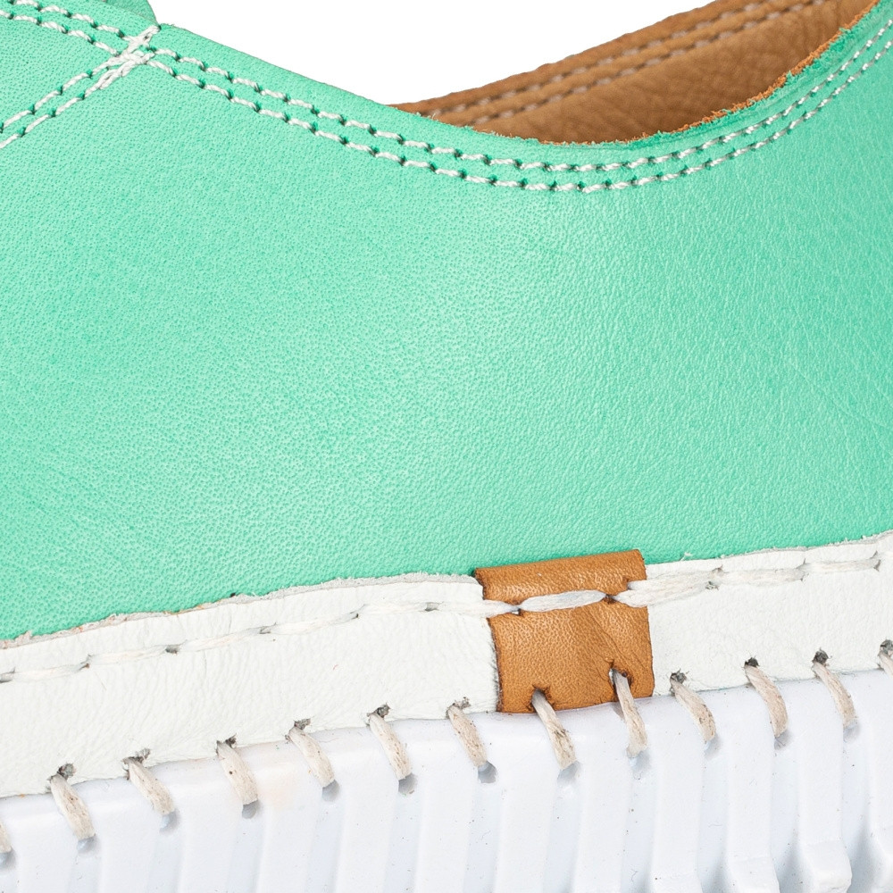 detail Dámské tenisky IBERIUS 035-11106-F zelená S3