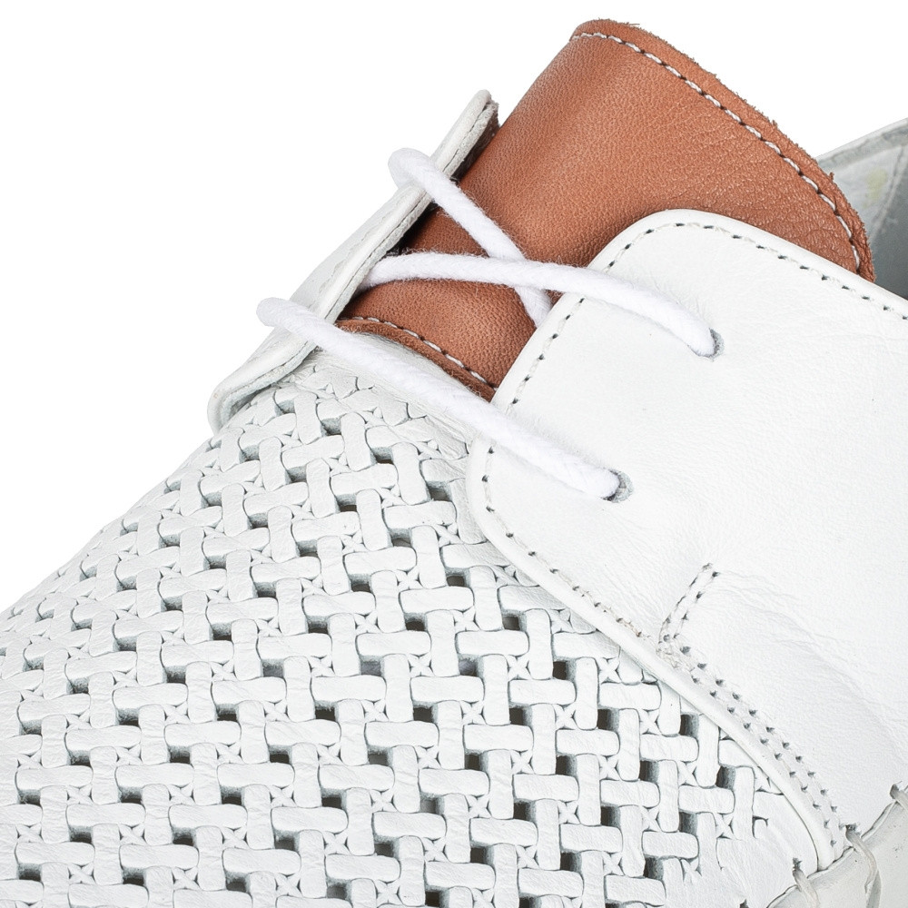detail Dámské polobotky IBERIUS IBE-10104735-S3 bílá