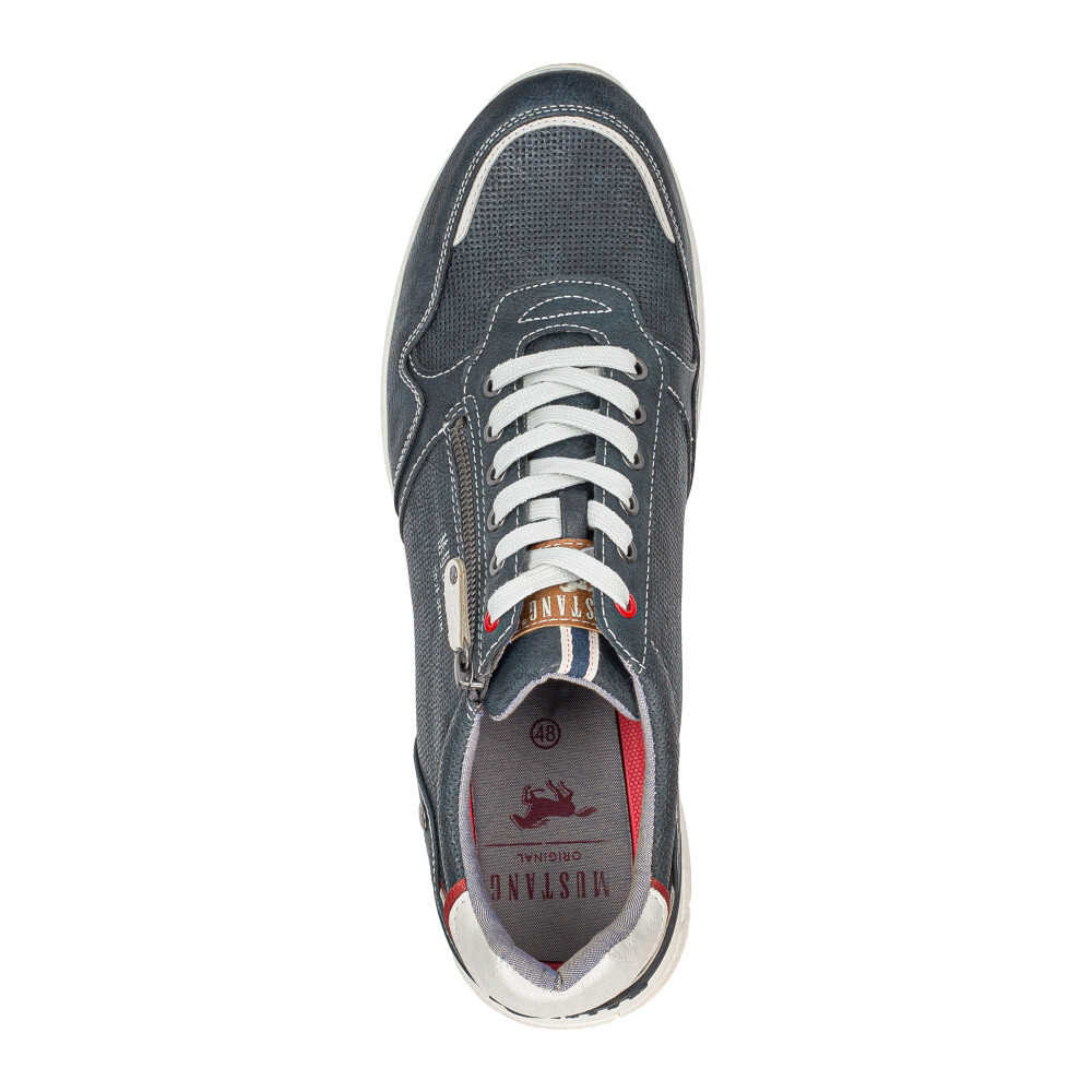 detail Pánské tenisky MUSTANG 4138309-820 modrá S5