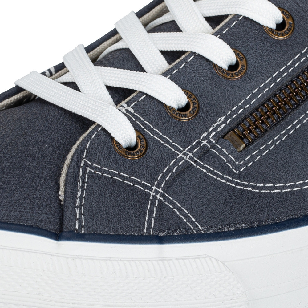 detail Dámské tenisky MUSTANG 1272308-800 modrá S3