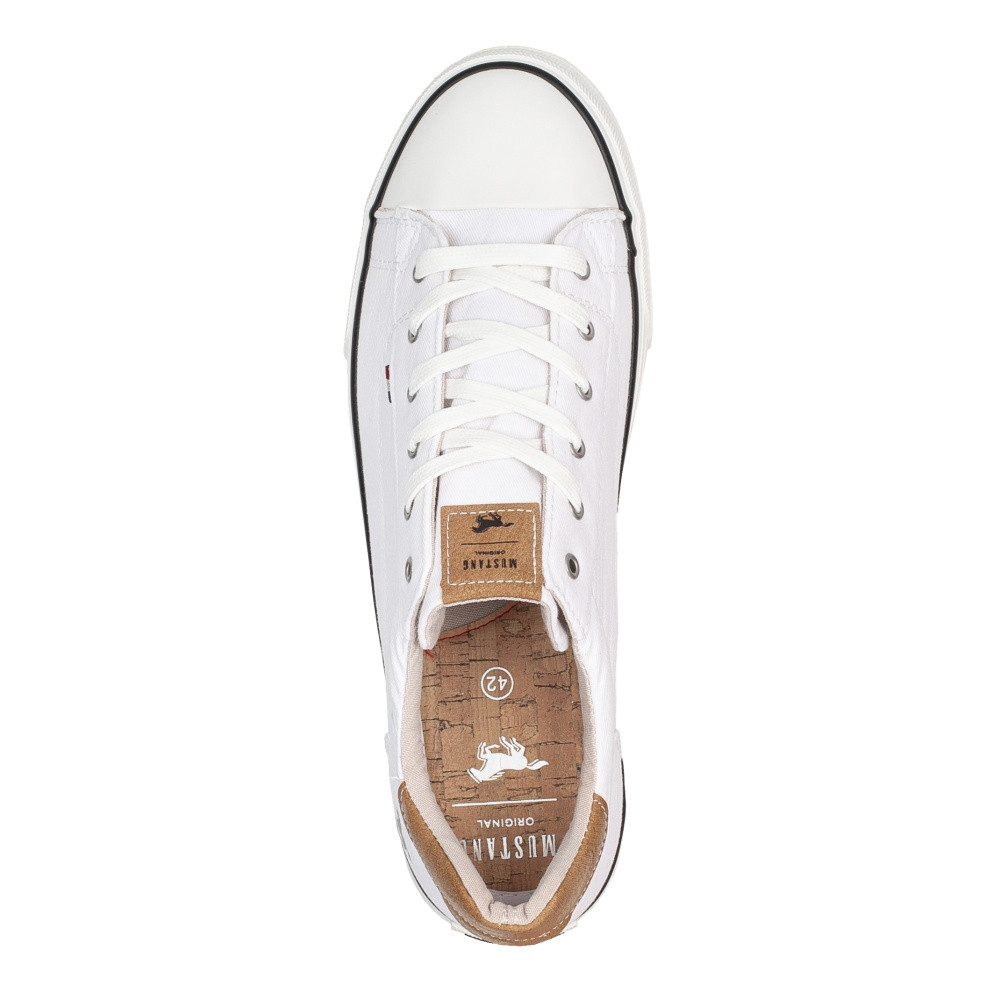 detail Dámské tenisky MUSTANG 1272307-1 bílá S5