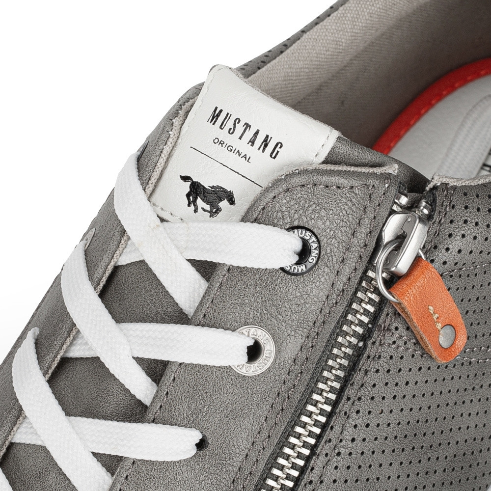 detail Pánské tenisky MUSTANG 4146307-2 šedá S5