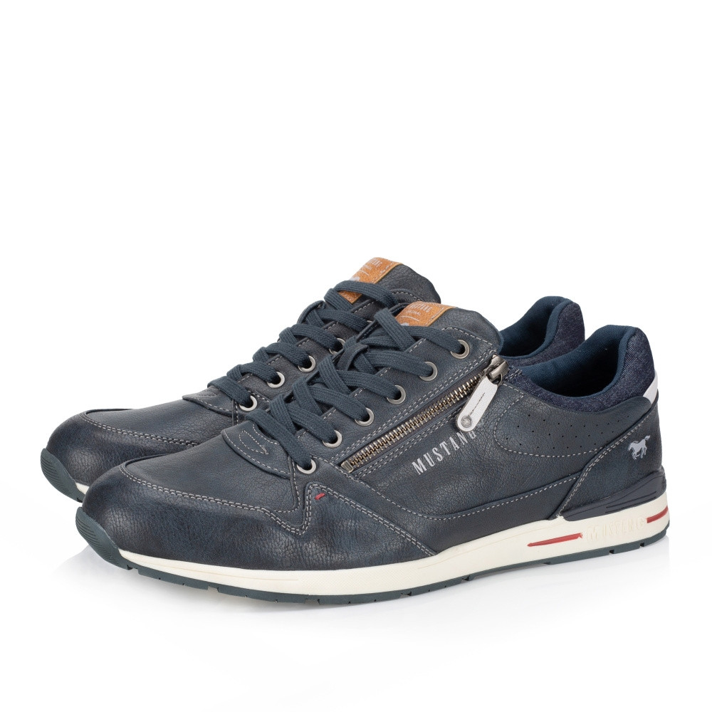 detail Pánské polobotky MUSTANG 4154313-820 modrá S5