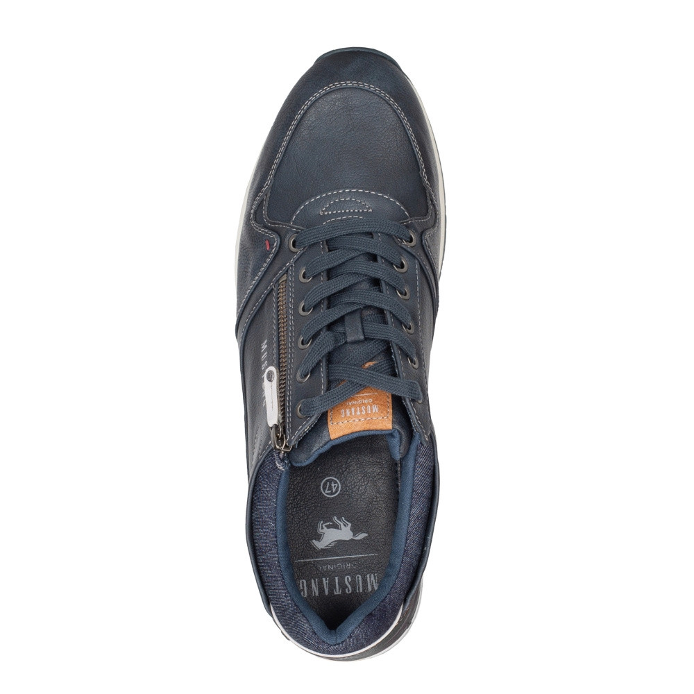 detail Pánské polobotky MUSTANG 4154313-820 modrá S5