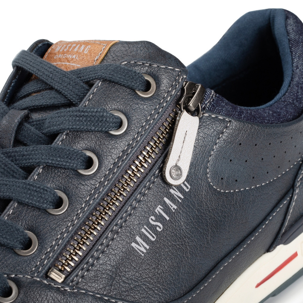 detail Pánské polobotky MUSTANG 4154313-820 modrá S5