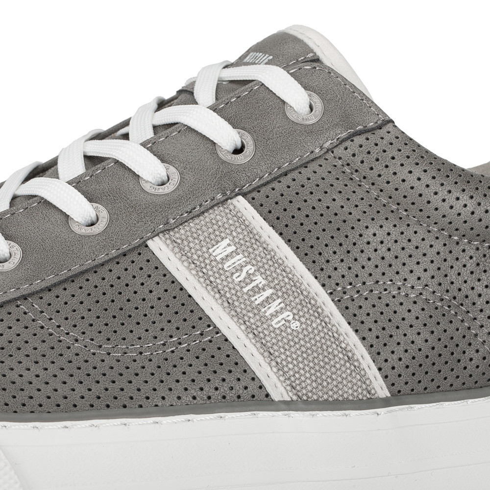 detail Pánské tenisky MUSTANG 4180308-2 šedá S5