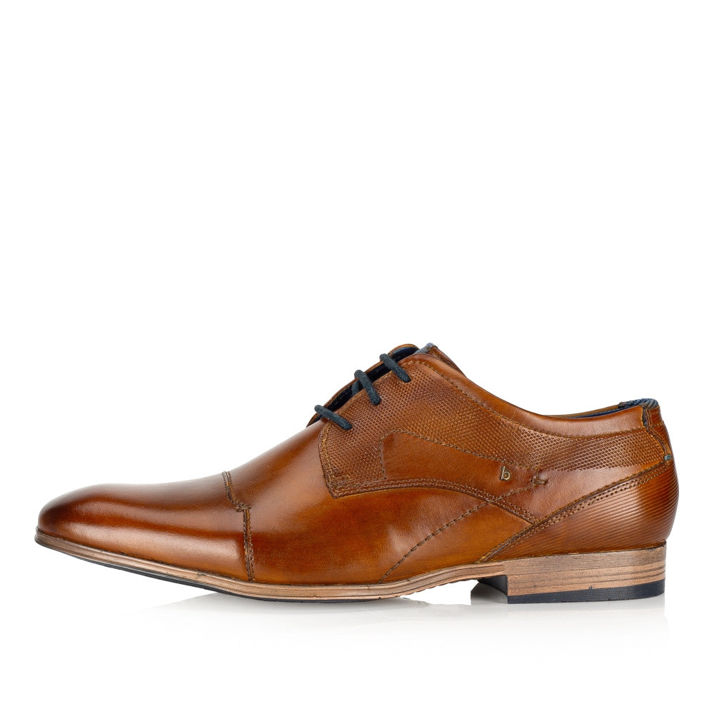 detail Pánské polobotky BUGATTI 10112-6300 hnědá S4