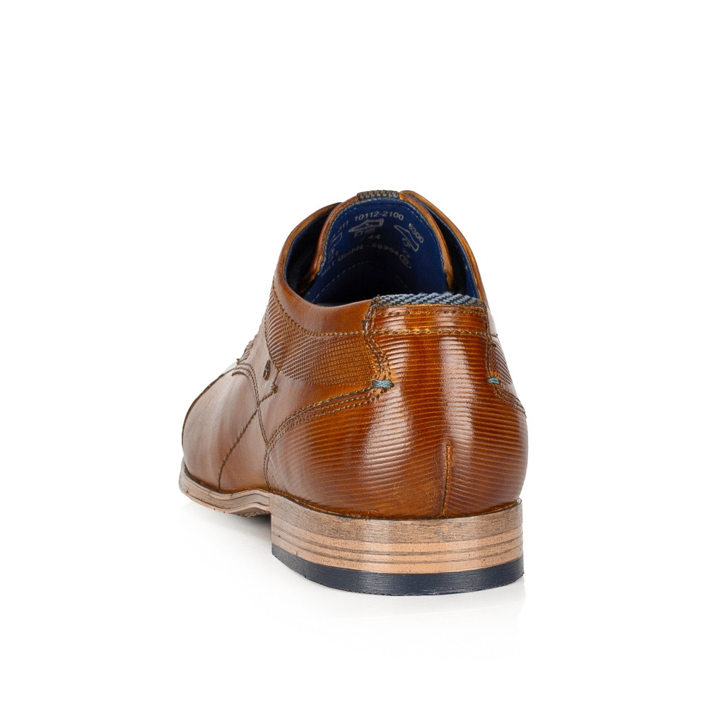 detail Pánské polobotky BUGATTI 10112-6300 hnědá S4