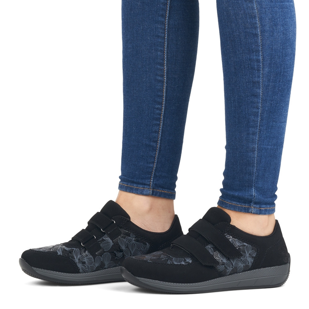 detail Dámské tenisky RIEKER RIE-10104811-W3 černá