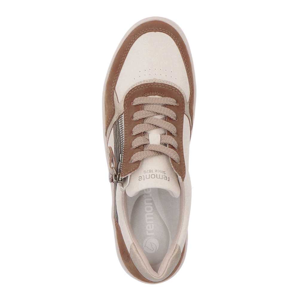 detail Dámské tenisky REMONTE D0J01-24 béžová W3