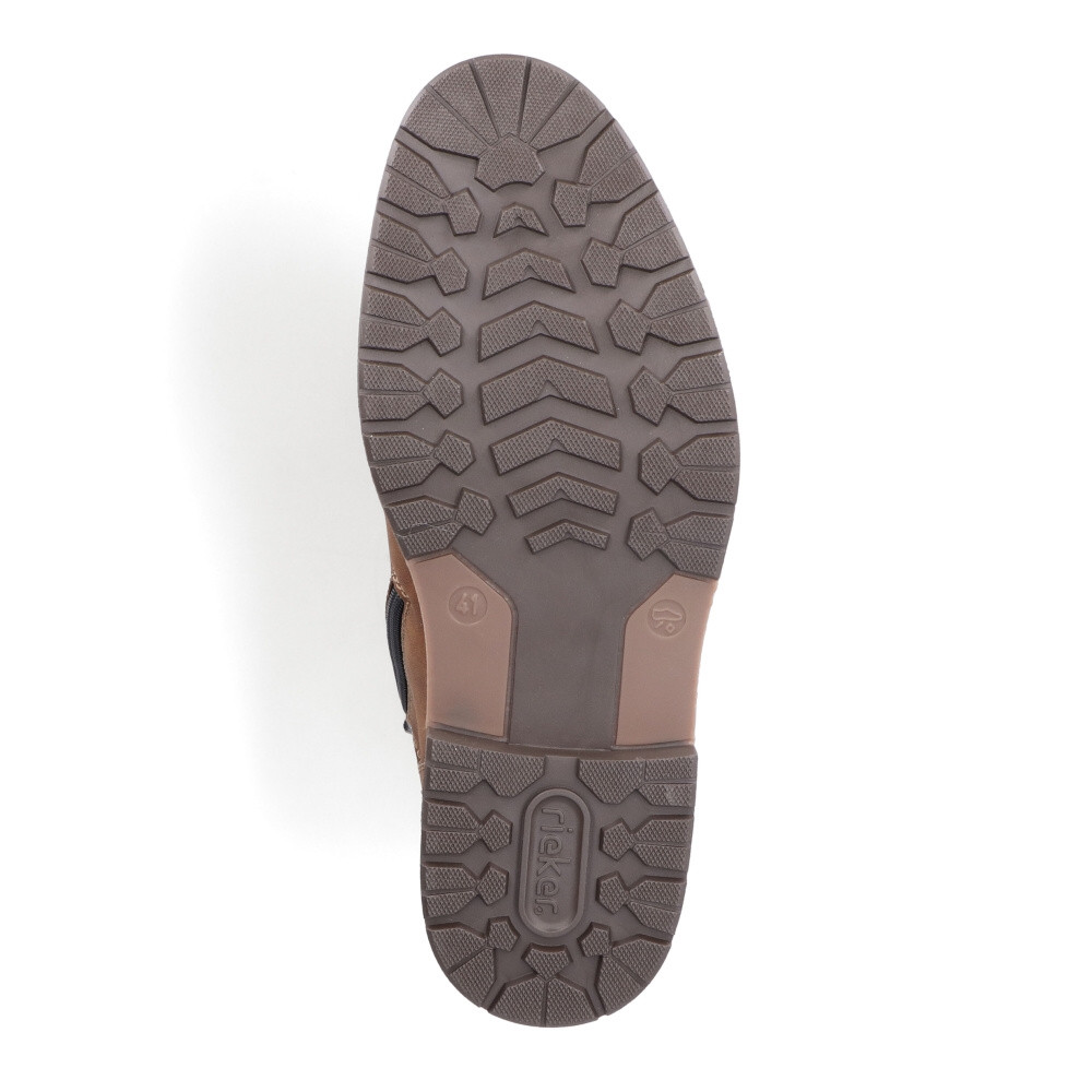 detail Pánská kotníková obuv RIEKER 13742-24 hnědá W3