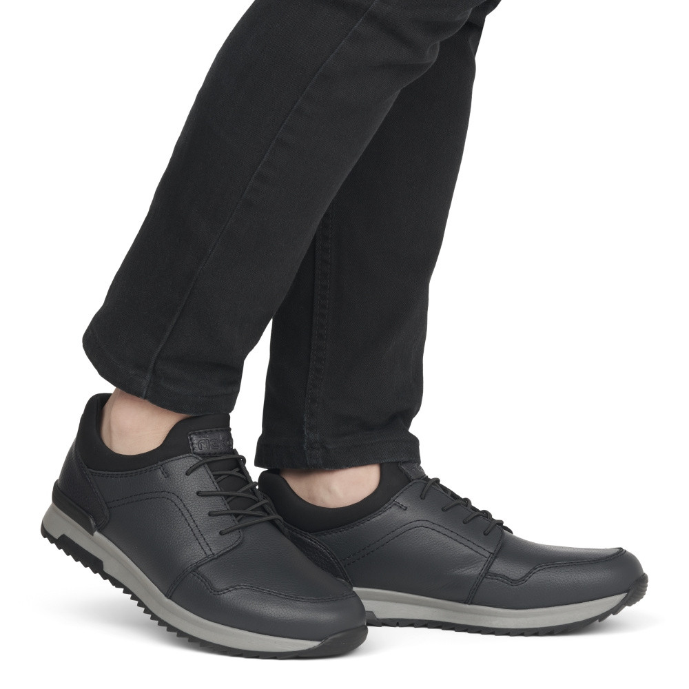 detail Pánské polobotky RIEKER 16152-14 modrá W3