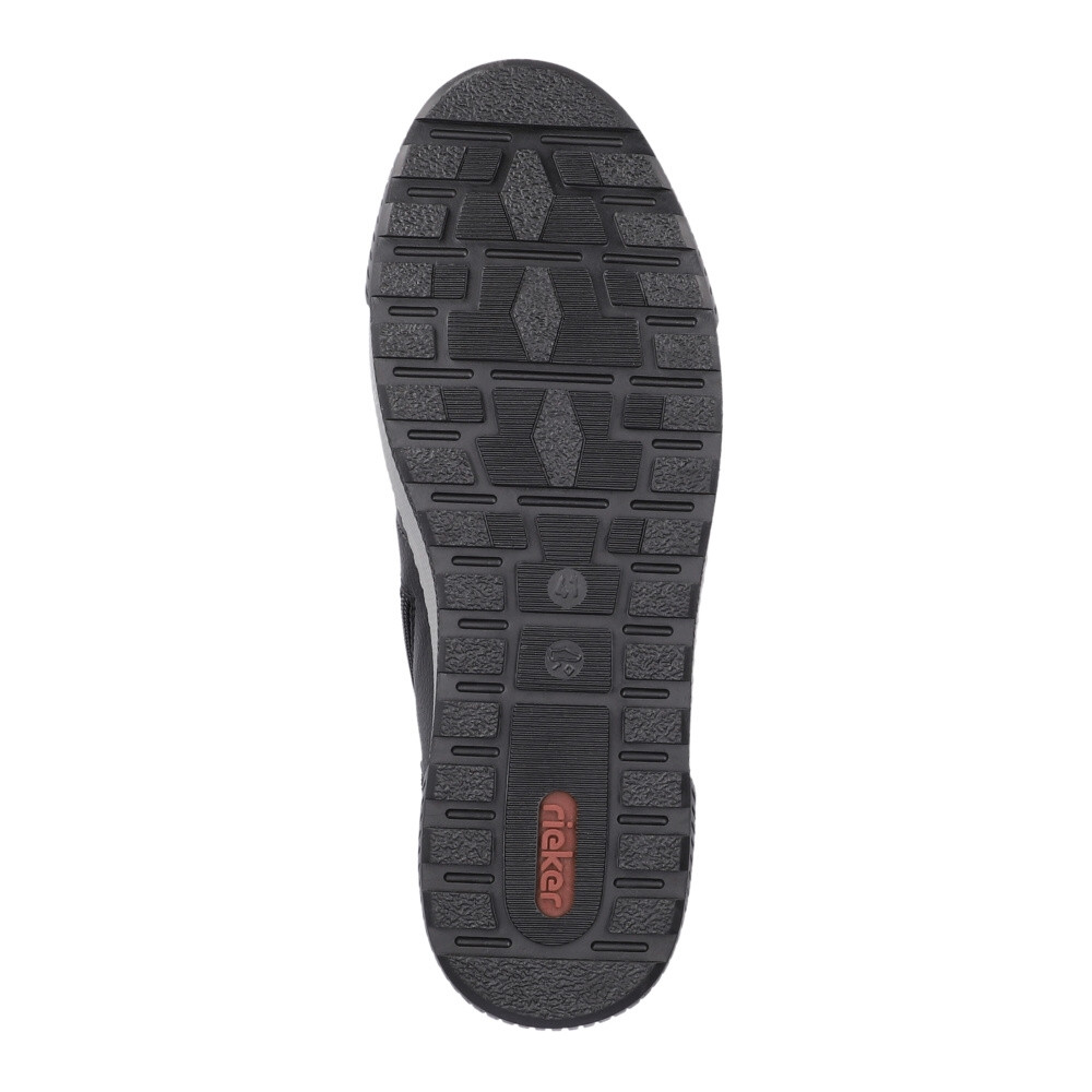 detail Pánská kotníková obuv RIEKER 18955-00 černá W3