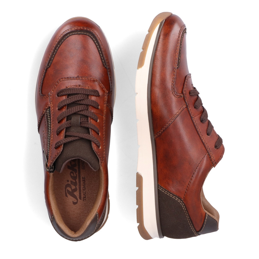 detail Pánské tenisky RIEKER B2010-24 hnědá W3