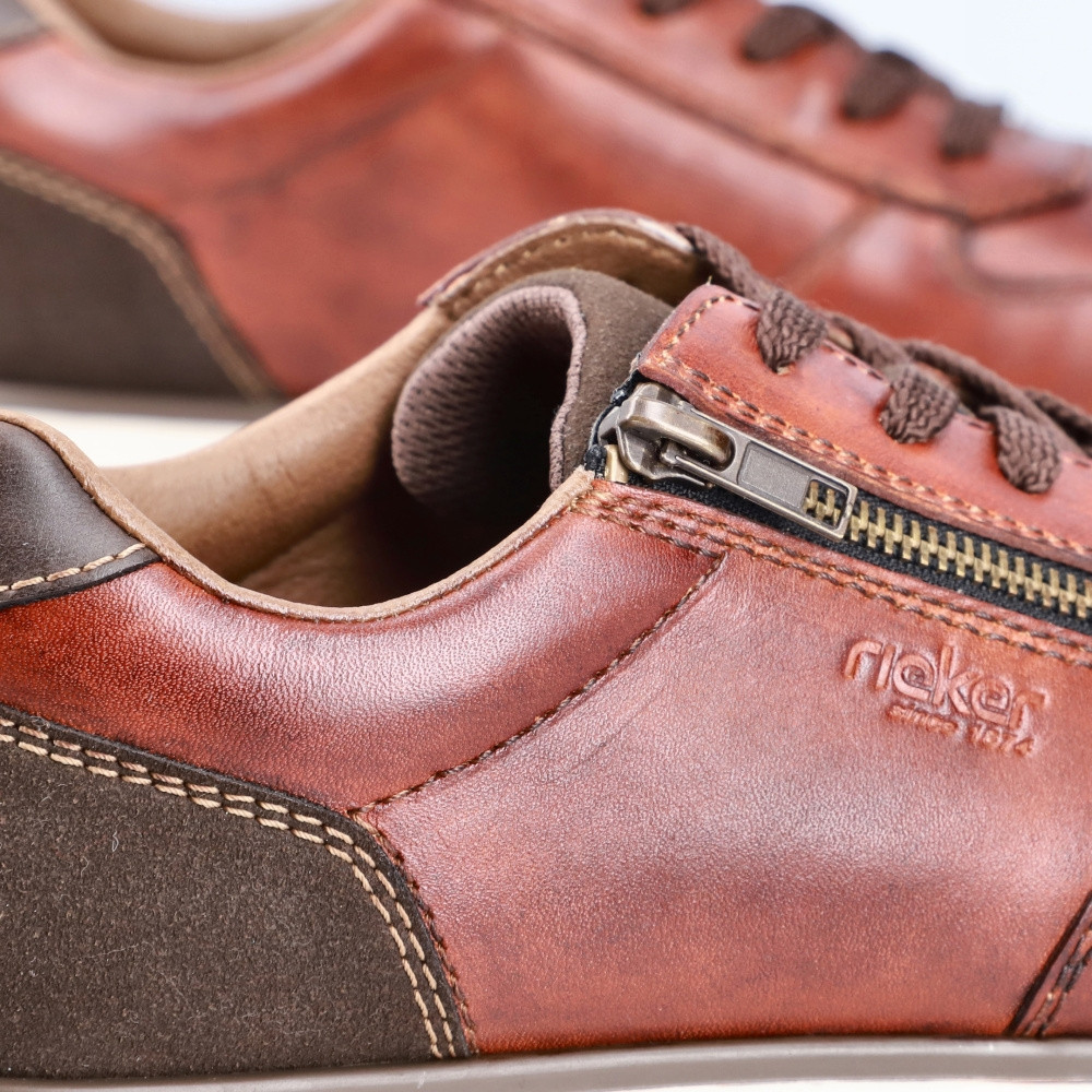 detail Pánské tenisky RIEKER B2010-24 hnědá W3