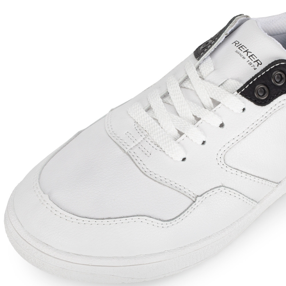 detail Pánské tenisky RIEKER B7801-80 bílá W3