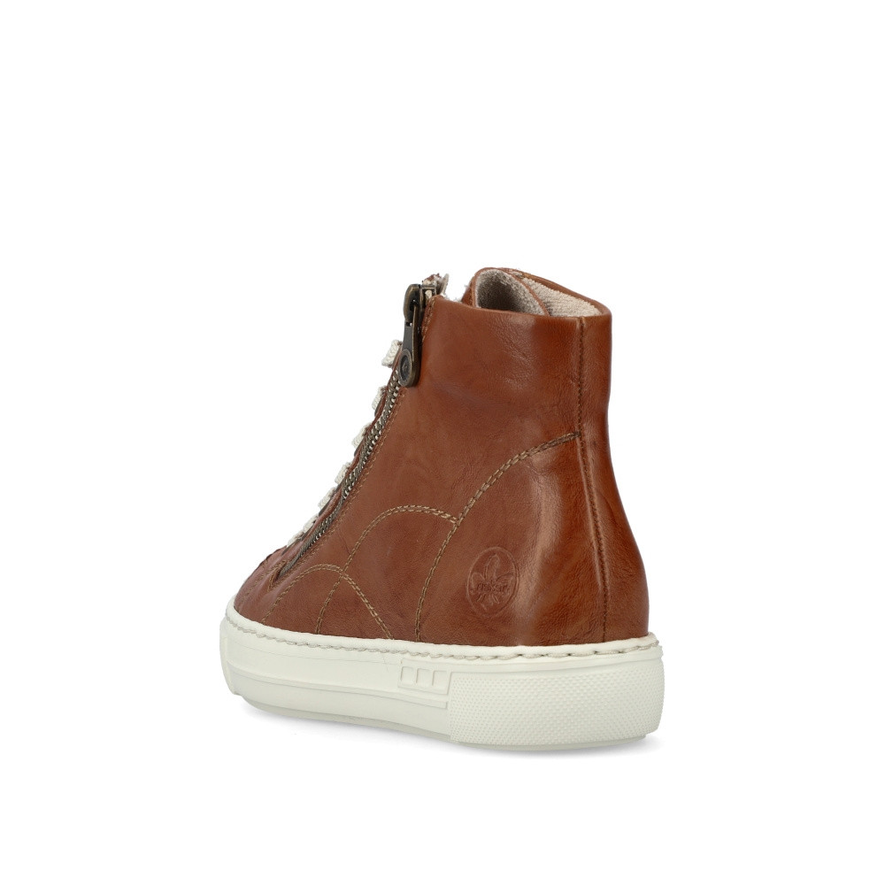 detail Dámská kotníková obuv RIEKER L9880-24 hnědá W3