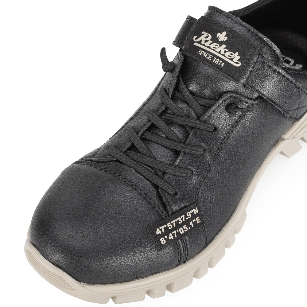 detail Dámské tenisky RIEKER M9852-00 černá W3