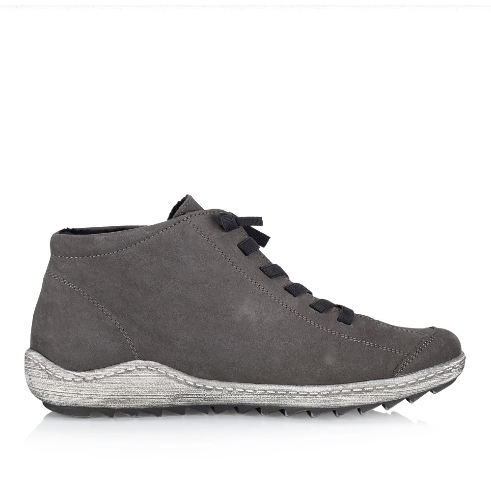 detail Dámská kotníková obuv REMONTE R1498-45 šedá W3