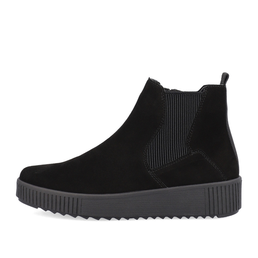 detail Dámská kotníková obuv REMONTE R7994-01 černá W3