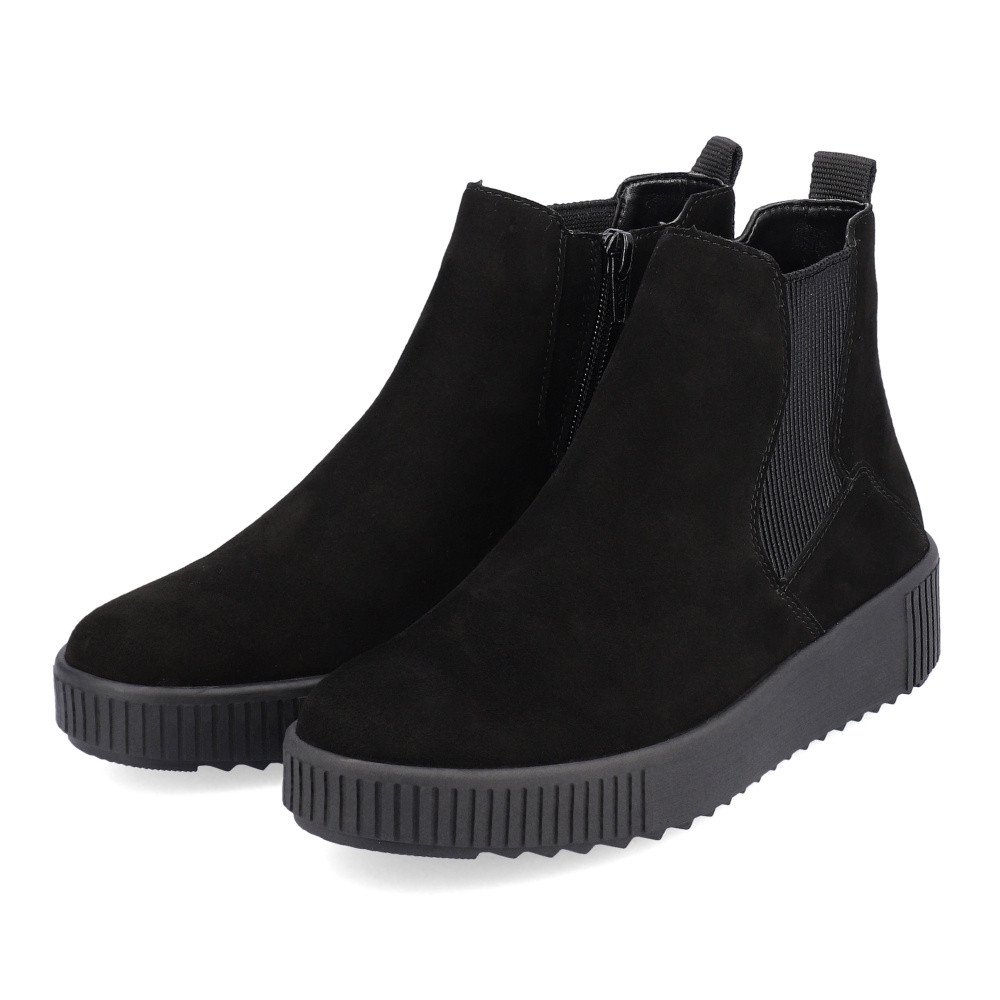 detail Dámská kotníková obuv REMONTE R7994-01 černá W3