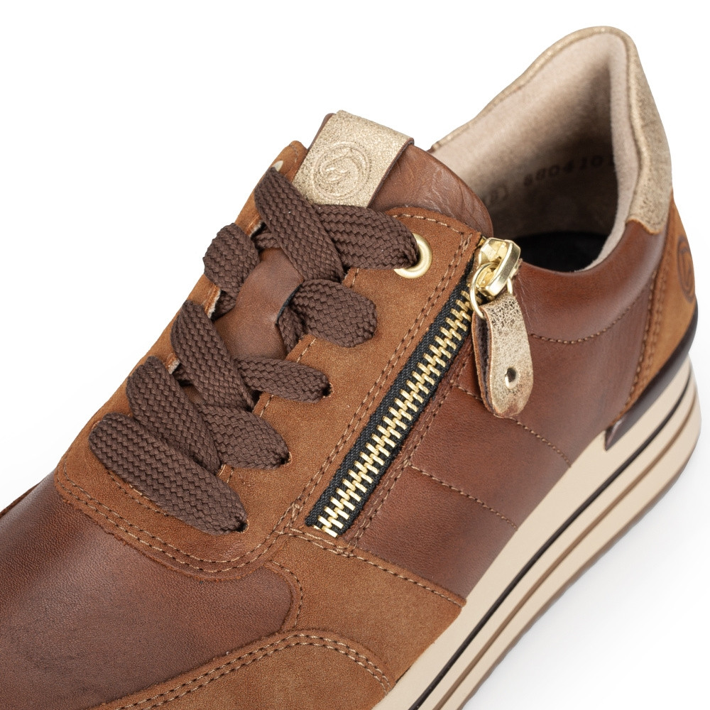 detail Dámské tenisky REMONTE D1316-24 hnědá W3