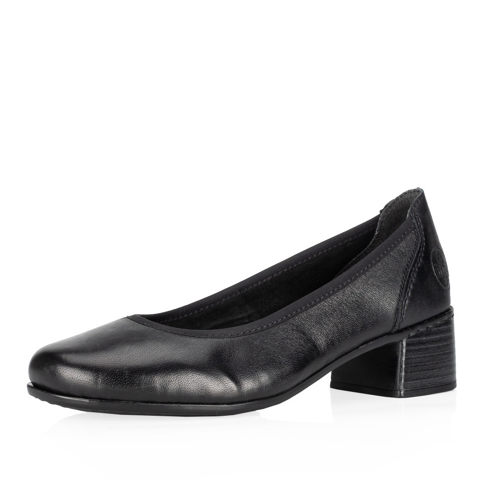 detail Dámské lodičky RIEKER 41650-00 černá W3