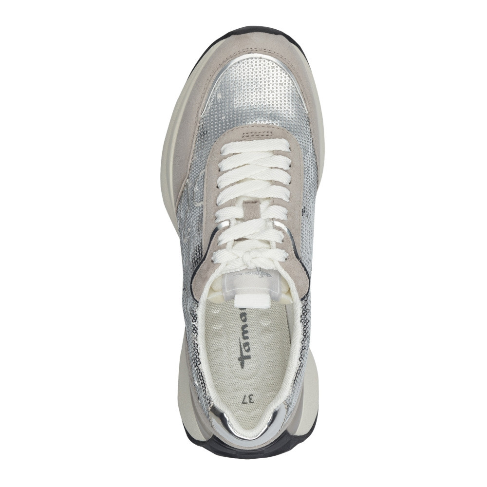 detail Dámské tenisky TAMARIS 23777-41-919 stříbrná W3