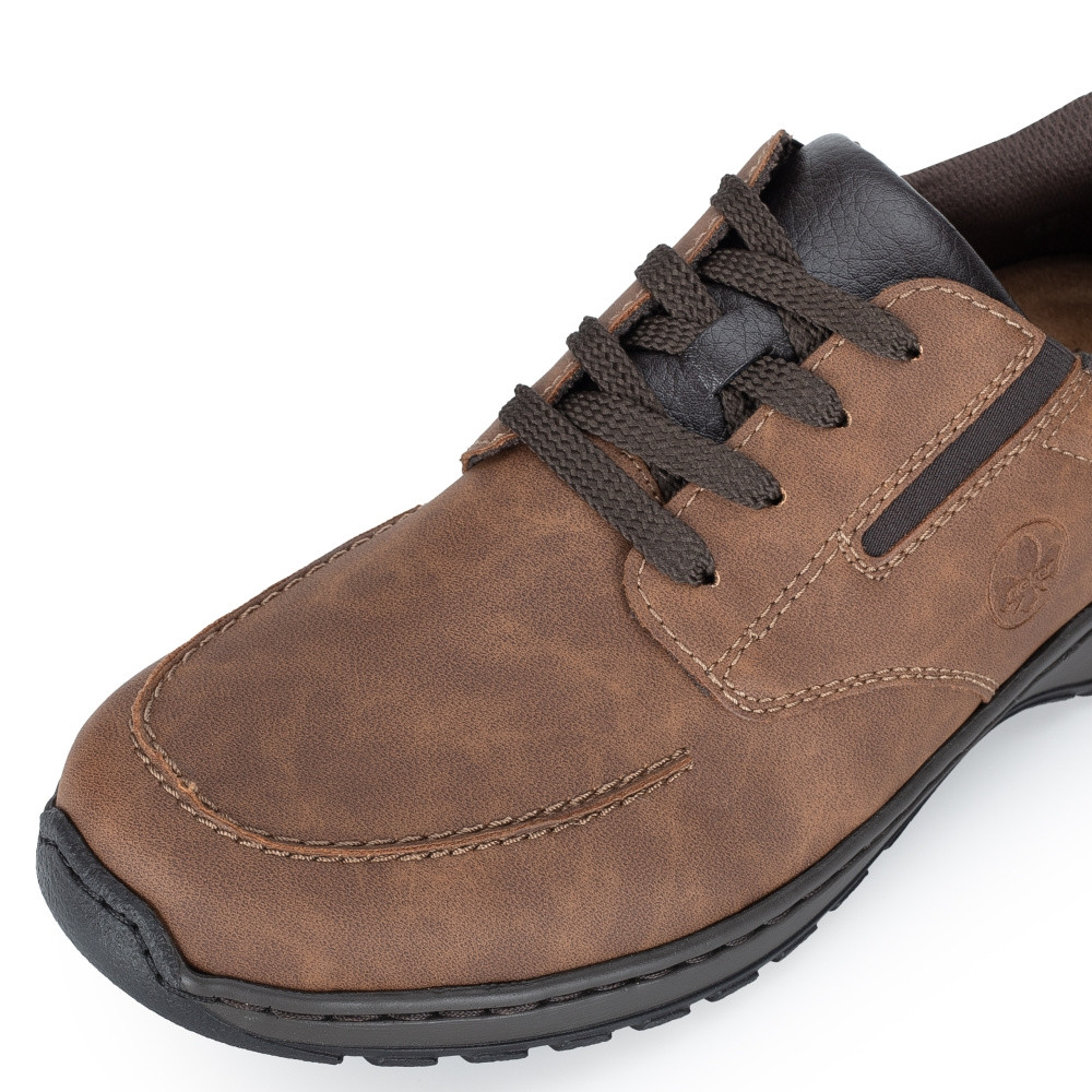 detail Pánské polobotky RIEKER 03303-24 hnědá W3