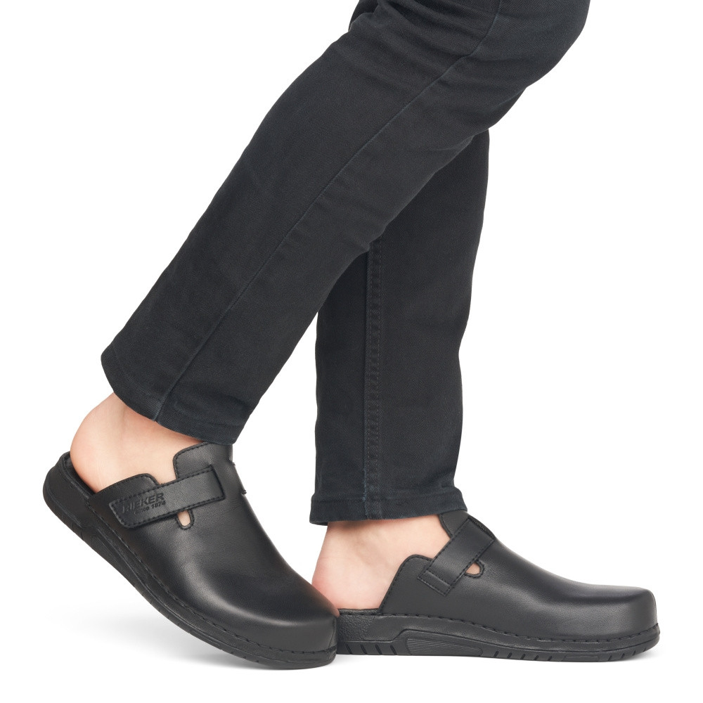 detail Pánské nazouváky RIEKER RIE-10105122-W3 černá