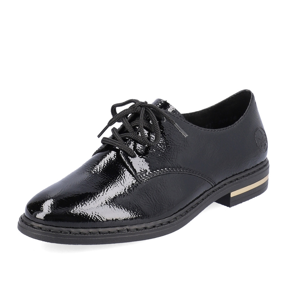 detail Dámské polobotky RIEKER 50618-00 černá W3