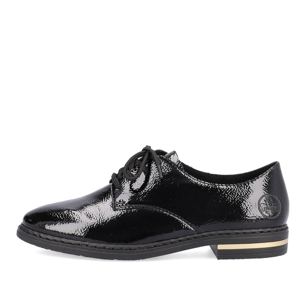 detail Dámské polobotky RIEKER 50618-00 černá W3